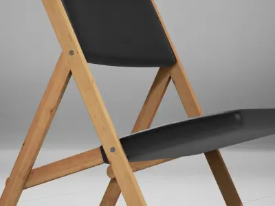 MolteniC D-270-1 Chair Low-poly 3D model