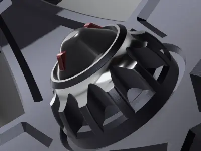 20inch Concave Testarossa Wheels 3 offsets w Tires 3D print model