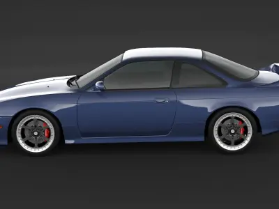 Nissan Silvia S14 3D model