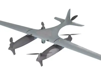 Unmanned Heven Drone Raider 3D model