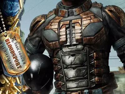 Idris Elba Bloodsport Head Sculpt 3D print model