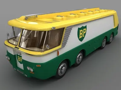 BP Thompson Autotanker 1958 3D model
