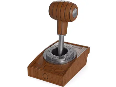 Racing Handbrake 3D model