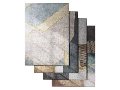 Carpet set 60 3D model