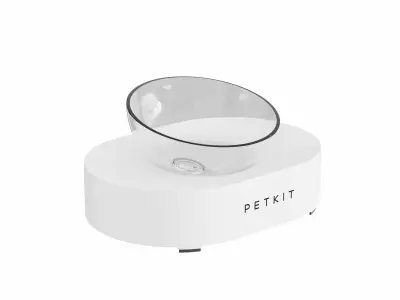 Pet food bowl Low-poly 3D model