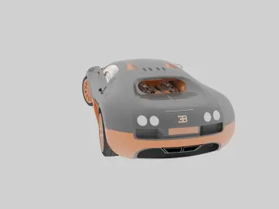 Bugatti Veyron SuperSport 2010 3D model