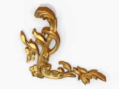 Classic decor ornament 198 3D model