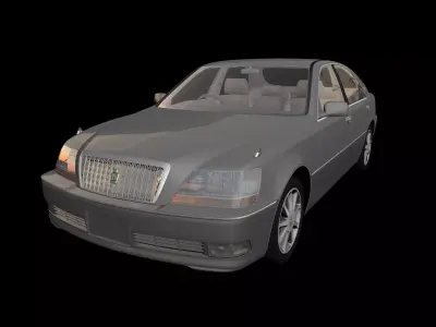 Toyota Majesta 170 3D model