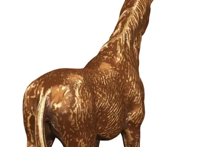 Horse Figurine 3D model