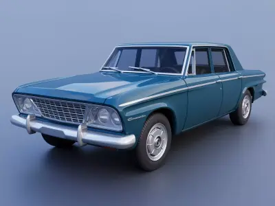 Studebaker Commander 4 Door 1964 3D print model