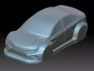 Lada Vesta 3D print model