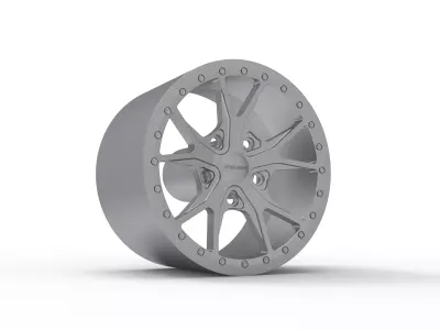 FORGELINE VX1R BEADLOCK v1 WHEEL 3D PRINT MODEL  3D print model