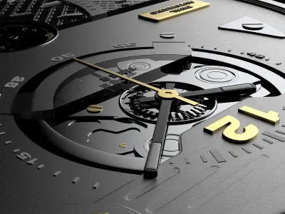 Diesel DZ Watch 3D model