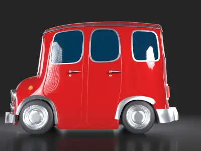 FamilyVan 3D model
