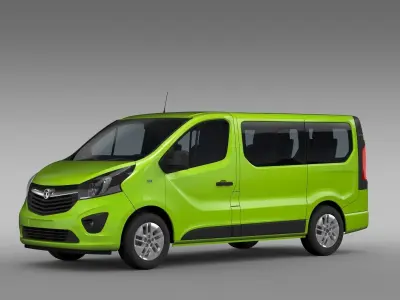 Vauxhall Vivaro EcoFlex 2017 3D model