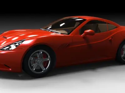 Ferrari california 3D model
