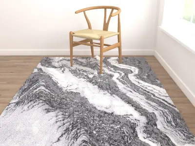 Rugs No 27 Low-poly 3D model