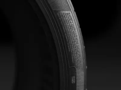 Tyre Dunlop 3D model