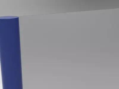 Nua Mirror Low-poly 3D model