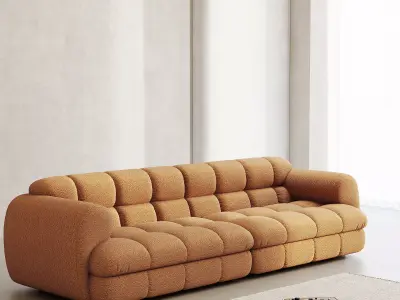 Parisian interior scene 3D model