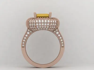 Wedding Ring 3D print model