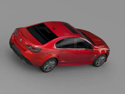 Holden Commodore SS VF Series II 2016 3D model