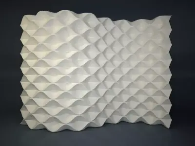 05 PARAMETIC PATTERN Low-poly 3D model