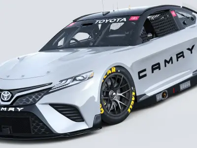 Toyota Camry Nascar Nextgen 2022 Template Update 3D model