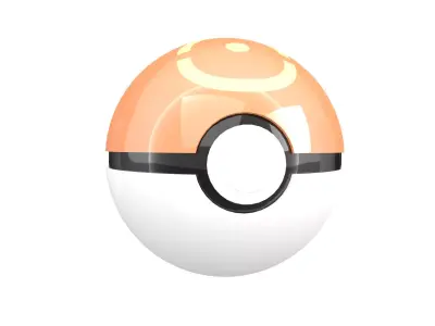 Sport Ball Low-poly 3D model