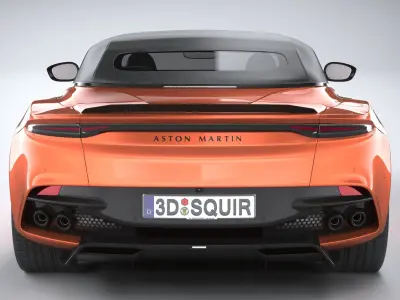 Aston Martin DBS Superleggera Volante 2020 3D model