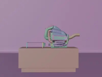 F1 2026 Power Unit Free 3D model