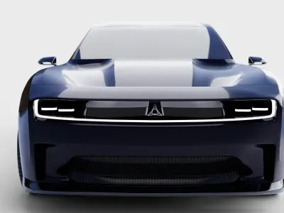 Dodge Charger Daytona SRT - EV 2024 3D model