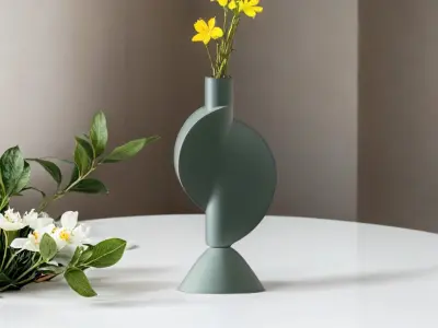 Glide Vase for Home Decor 3D print model