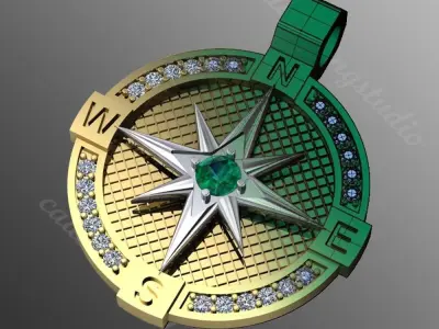 Pendant  od27 3D print model