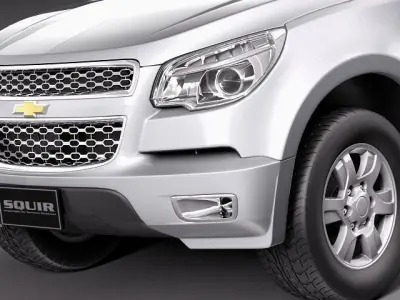 Chevrolet Colorado Regular Cab CG 2012 3D model