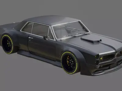 Pontiac GTO Custom Kit 3D model