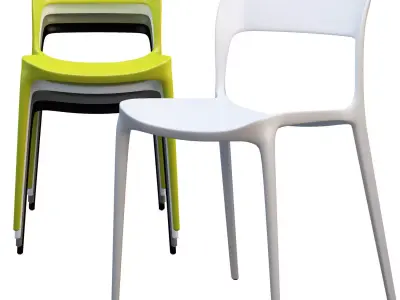 Bontempi Gipsy Dining Chair 3D model