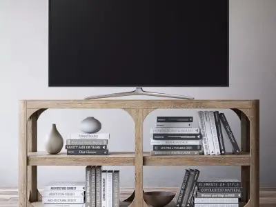 MARTENS 60in MEDIA CONSOLE 3D model