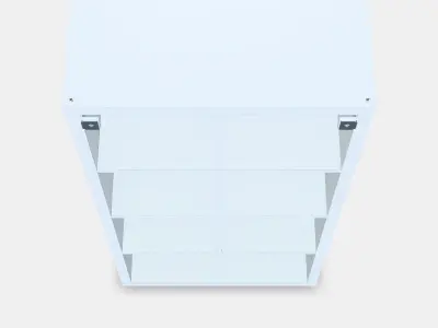 KALLAX Shelving unit Low-poly 3D model