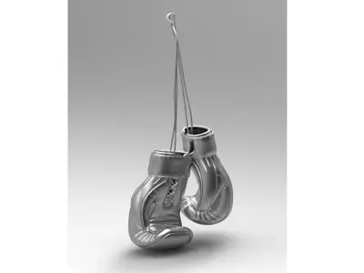 Gloves pendant 3D print model