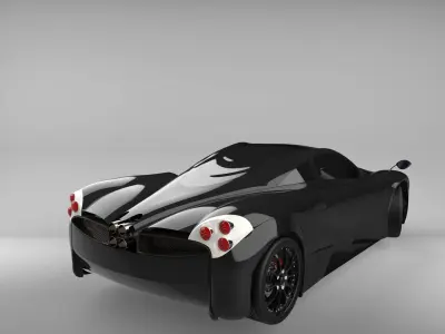 Pagani Huayra 3D print model