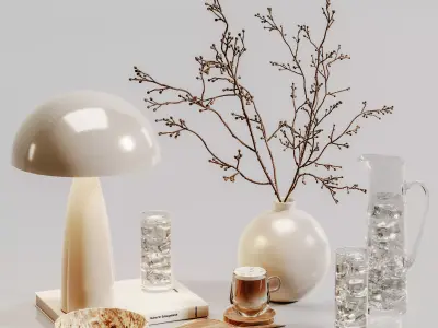 decorative set 142 3D model