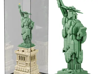 LEGO Architecture 21042 The Statue of Liberty set 3D model