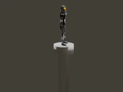 mecha Free low-poly 3D model