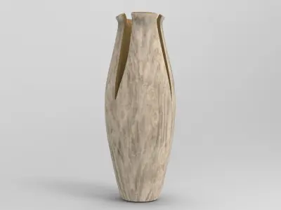 Vudi Vase Low-poly 3D model