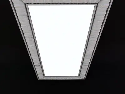 Bruno Zampa Avantgarde Mirror Low-poly 3D model