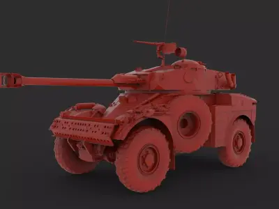 Panhard AML 90 3D print model