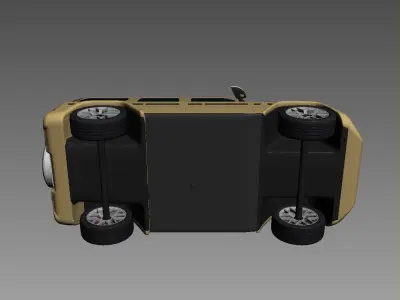 AMG-G63 Highpoly Free 3D model