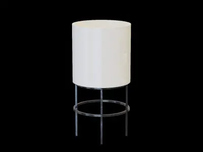 Plant Vase 01 Low-poly 3D model