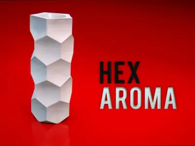 Hexaroma Vase Free 3D model